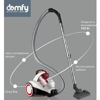 Пылесос Domfy DSC-VC505 - Превью изображения №5 — Интернет-магазин Teono.by
