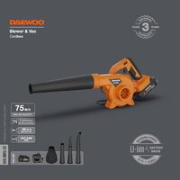 Садовая воздуходувка Daewoo Power DABL 2821Li Set (с 1-им АКБ) - Превью изображения №2 — Интернет-магазин Teono.by