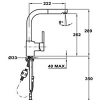 Смеситель TEKA ARK 938 (хром) [239381210] - Превью изображения №2 — Интернет-магазин Teono.by