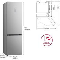 Холодильник LG Door Cooling+ GBV5250EPY - Превью изображения №5 — Интернет-магазин Teono.by