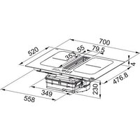 Варочная панель Franke Smart 2gether Black Lines FSM 7081R HI 340.0705.338 - Превью изображения №5 — Интернет-магазин Teono.by