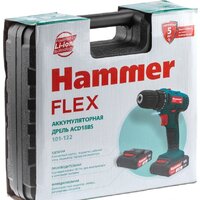 Hammer Flex ACD18BS (с 2-мя АКБ, кейс) Image #11