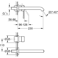 Grohe Essence New 19967DC1 (суперсталь) Image #2