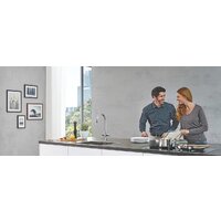 Смеситель Grohe Red Duo 30079DC1 (сталь) - Превью изображения №12 — Интернет-магазин Teono.by