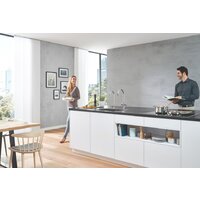 Смеситель Grohe Red Duo 30079DC1 (сталь) - Превью изображения №6 — Интернет-магазин Teono.by
