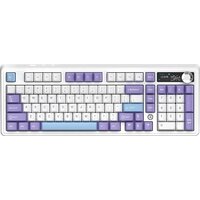 Клавиатура Ajazz AK980 V2 (фиолетовый/белый/синий, Ajazz Gift) - Превью изображения №2 — Интернет-магазин Teono.by