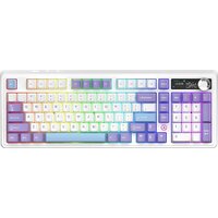 Ajazz AK980 V2 (фиолетовый/белый/синий, Ajazz Gift)