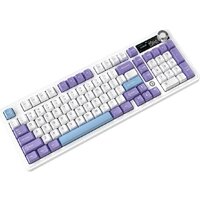 Клавиатура Ajazz AK980 V2 (фиолетовый/белый/синий, Ajazz Gift) - Превью изображения №5 — Интернет-магазин Teono.by