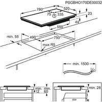 Варочная панель AEG IAE84881FB - Превью изображения №4 — Интернет-магазин Teono.by