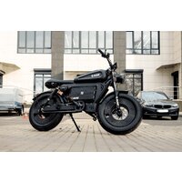 Электровелосипед AVM BUllDOG (черный) - Превью изображения №3 — Интернет-магазин Teono.by