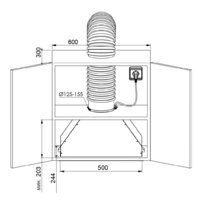 Кухонная вытяжка ZUGEL ZHI522W - Превью изображения №2 — Интернет-магазин Teono.by