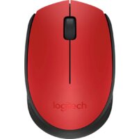 Logitech M171 (красный/черный)