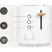 Тостер Zeegma Tostee White Wood - Превью изображения №13 — Интернет-магазин Teono.by