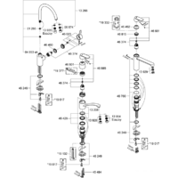Смеситель Grohe Eurosmart Cosmopolitan 32842000 - Превью изображения №3 — Интернет-магазин Teono.by
