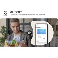 Холодильник side by side LG InstaView GSGV80PYLL - Превью изображения №13 — Интернет-магазин Teono.by