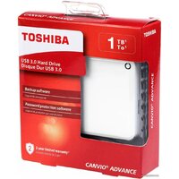 Toshiba Canvio Advance HDTC910EW3AA 1TB (белый) Image #6