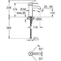 Grohe Essence S-Size 23590DC1 (стальной) Image #2
