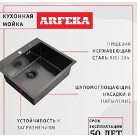 ARFEKA Eco AR 500*500 Black PVD Nano Image #8