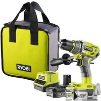 Ryobi R18PD7-252S 5133004391 (с 2-мя АКБ, сумка) Image #2