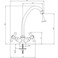 Смеситель Deante Symetrio BOS 060D - Превью изображения №2 — Интернет-магазин Teono.by
