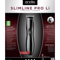 Andis Slimline Pro Li T-Blade (черный) Image #4