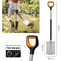 Лопата штыковая прямая Fiskars 1066730 - Превью изображения №5 — Интернет-магазин Teono.by