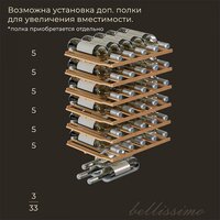 Винный шкаф Meyvel MV33-KBF1 - Превью изображения №6 — Интернет-магазин Teono.by