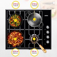 Варочная панель Simfer H60Q40B471 - Превью изображения №3 — Интернет-магазин Teono.by