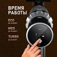 Пылесос Weissgauff V12 BLDC 400 Nero Turbo - Превью изображения №13 — Интернет-магазин Teono.by