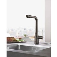 Смеситель Grohe Essence 30270A00 (темный графит) - Превью изображения №2 — Интернет-магазин Teono.by