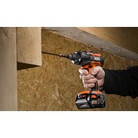 Гайковерт AEG Powertools BSS 18C 12ZBL LI-402C 4935459427 (с 2-мя АКБ, 4.0 Ah) - Превью изображения №3 — Интернет-магазин Teono.by