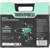 Дрель-шуруповерт Trustfield ETCD-12.2.1 (с 2-мя АКБ, кейс) - Превью изображения №9 — Интернет-магазин Teono.by