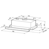 Кухонная вытяжка Krona Kamilla T Sensor 600 КА-00008307 (белый) - Превью изображения №15 — Интернет-магазин Teono.by