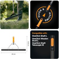 Грабли зубчатые Fiskars 1080679 - Превью изображения №3 — Интернет-магазин Teono.by