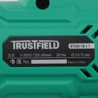 Дрель-шуруповерт Trustfield ETCD-18.1.1 (с 1-им АКБ) - Превью изображения №3 — Интернет-магазин Teono.by