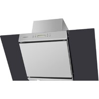 MAUNFELD Gloria 90 (нержавеющая сталь/черное стекло)