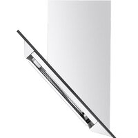 MAUNFELD Gloria 90 (нержавеющая сталь/черное стекло) Image #5