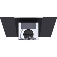 MAUNFELD Gloria 90 (нержавеющая сталь/черное стекло) Image #7