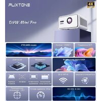 Проектор Touyinger FlixTone D9W mini Pro - Превью изображения №3 — Интернет-магазин Teono.by