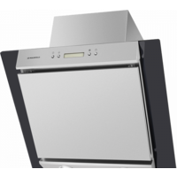 MAUNFELD Gloria 60 (нержавеющая сталь/черное стекло) Image #2