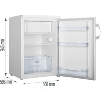 Однокамерный холодильник Gorenje RB492PW - Превью изображения №4 — Интернет-магазин Teono.by