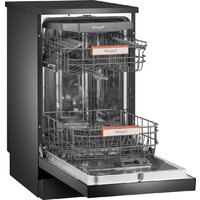 Отдельностоящая посудомоечная машина Weissgauff DW 4508 Inverter Autoopen Black - Превью изображения №10 — Интернет-магазин Teono.by