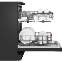 Отдельностоящая посудомоечная машина Weissgauff DW 4508 Inverter Autoopen Black - Превью изображения №9 — Интернет-магазин Teono.by