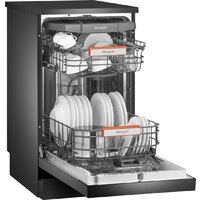 Отдельностоящая посудомоечная машина Weissgauff DW 4508 Inverter Autoopen Black - Превью изображения №11 — Интернет-магазин Teono.by
