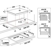 Варочная панель Whirlpool WLX6001DNF - Превью изображения №2 — Интернет-магазин Teono.by
