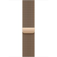 Apple Watch Series 11 LTE 46 мм (титановый корпус, золотистый/золотистый, миланская петля M/L) Image #3