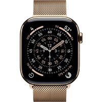 Apple Watch Series 11 LTE 46 мм (титановый корпус, золотистый/золотистый, миланская петля M/L) Image #2