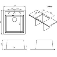 ZorG Rock 60 Premium alba Image #5