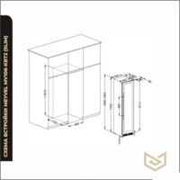 Винный шкаф Meyvel MV106-KBT2 (Slim) - Превью изображения №20 — Интернет-магазин Teono.by