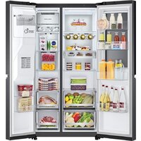 Холодильник side by side LG DoorCooling+ InstaView GSXV90MCDE - Превью изображения №4 — Интернет-магазин Teono.by